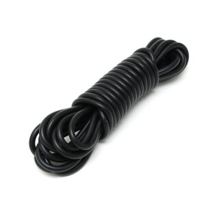 Rimba silicone bondage rope black 6 m