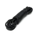Rimba silicone bondage rope black 6 m