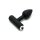Rimba mini anal plug with vibration black Ø 2.4 cm