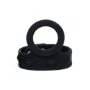 Rimba Penis Strap with Cock Ring Black Ø 3 cm