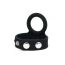 Rimba Penis Strap with Cock Ring Black Ø 3.7 cm