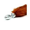 Rimba Butt Plug with Fox Tail Multicolor Ø 3 cm