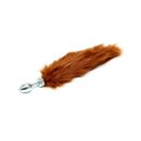 Rimba Butt Plug with Fox Tail Multicolor Ø 3 cm