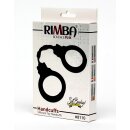 Rimba Handschellen aus Silikon Schwarz