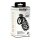 Rimba metal chastity cage with lock black 12 cm