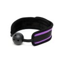 Rimba Ball Gag Purple Black Ø 4.5 cm