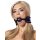 Rimba Ball Gag Purple Black Ø 4.5 cm