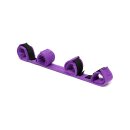 Rimba Spreizstange mit 4 Handschellen Lila 39 cm