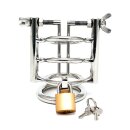 Rimba Harnröhrendehner mit Penisring und Vorhängeschloss Ø 4,5 cm