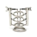 Rimba Harnröhrendehner mit Penisring und Vorhängeschloss Ø 4,5 cm