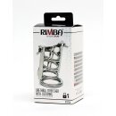 Rimba Harnröhrendehner mit Penisring und Vorhängeschloss Ø 4,5 cm