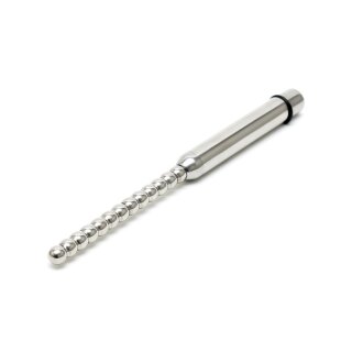 Rimba Vibrierender Penis Plug Silber 16,8 cm Ø 0,8 cm