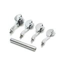 Rimba Pinwheel Set Silber 16,6 cm
