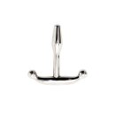 Rimba Smooth Urethral Plug Silver 9 mm
