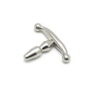 Rimba Urethral Plug Silver 9 mm