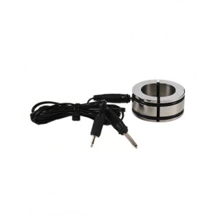 Rimba Electro ballstretcher/cockring solid, bi-polar