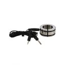 Rimba Electro ballstretcher/cockring solid, bi-polar