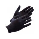 Rimba Latex Play - Disposable Latex Gloves (100 pieces) - Black - M