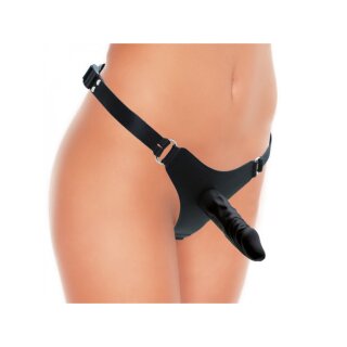 Rimba Strap-on Dildo with Harness Black 12 cm Ø 3.5 cm
