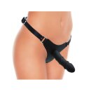 Rimba Strap-on Dildo with Harness Black 14 cm Ø 3.5 cm