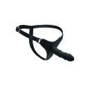 Rimba Strap-on Dildo with Harness Black 14 cm Ø 3.5 cm