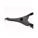 Rimba Strap-on Dildo with Harness Black 14 cm Ø 3.5 cm