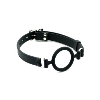 Rimba Toys Knebel mit O-Ring Schwarz Ø 5 cm