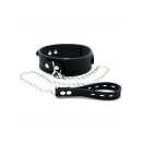Rimba Toys Verstellbares Halsband mit Leine Schwarz