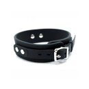 Rimba Toys Verstellbares Halsband mit Leine Schwarz