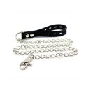 Rimba Toys Verstellbares Halsband mit Leine Schwarz