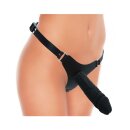 Rimba Strap-On Dildo with Harness Black 20 cm Ø 5 cm