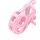 Rimba P-Cage PC01 Penis Cage Pink 9.5 cm Ø 3.9 cm