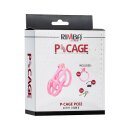 Rimba P-Cage PC02 Penis Cage Pink 8.5 cm Ø 3.9 cm