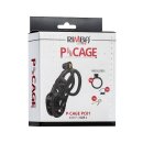 Rimba P-Cage PC01 Penis Cage Black 10.5 cm Ø 3.9 cm