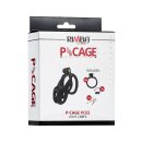 Rimba P-Cage PC02 Penis Cage Black 8.5 cm Ø 3.9 cm