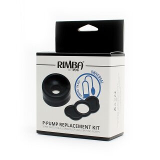 Rimba P-Pump - P-Pump Replacement Kit of 2 Rings - Black