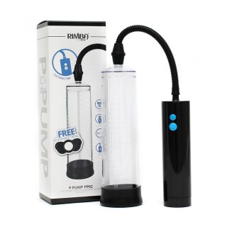 Rimba P-Pump - P-Pump PP02 - Penis Enlarger with Rechargeable Remote - Black