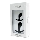 Rimba Copenhagen Anal Plugs Schwarz Ø 2,7 cm 2-teilig