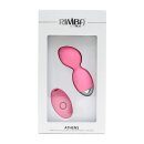 Rimba Athens Kegelball mit Vibration Rosa Ø 3,5 cm