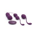 Rimba Rimini Kegel Ball Training Set Purple Ø 3.6 cm 4-Piece