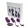 Rimba Rimini Kegel Ball Training Set Purple Ø 3.6 cm 4-Piece