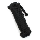 Rimba Bristol Cord Cotton Bondage Rope Black 5 m