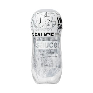 Sauce White Sauce Cup Masturbator Sleeve Transparent