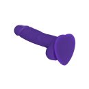 Strap-On-Me Soft Realistic Dildo Purple Size S- 17.1 cm