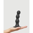 Strap-On-Me - Dildo Plug Balls Size M - Black- 15 cm
