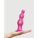 Strap-On-Me - Dildo Plug Beads Size XL - Metallic Pink