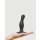 Strap-On-Me - Dildo Plug Curvy Size S - Black - 14 cm