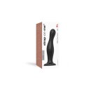 Strap-On-Me - Dildo Plug Curvy Size XL - Black - 18 cm