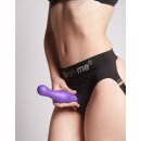 Strap-On-Me - Dildo Plug Curvy Size XL - Metallic Purple - 18 cm