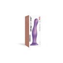 Strap-On-Me - Dildo Plug Curvy Size XXL - Metallic Purple...
